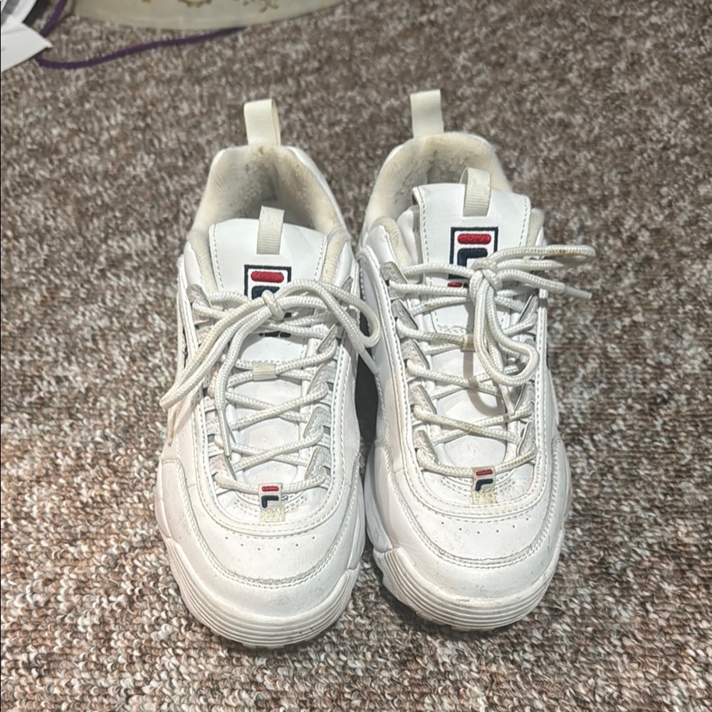 Fila Classic White Athletic Shoes